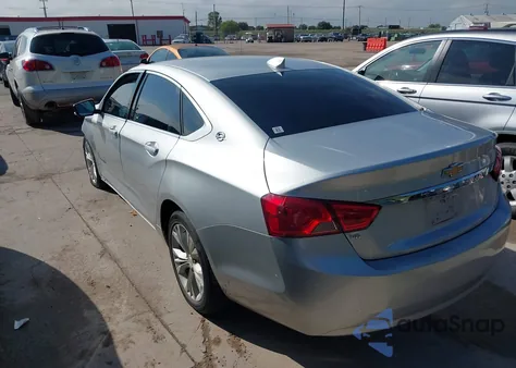 2015 Chevrolet Impala 2Lt from USA, damaged, VIN 2G1125S35F9182210